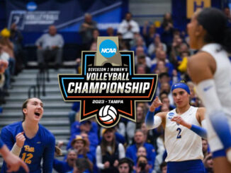 Cheerleaders performing on a basketball court during a game.