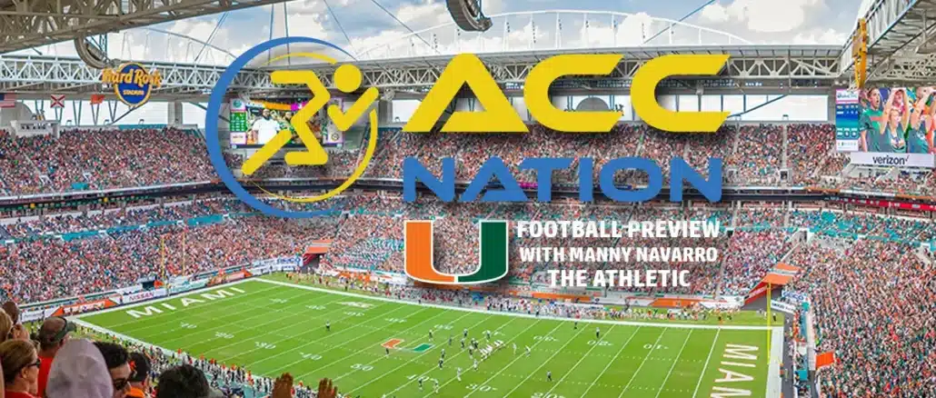 It's time for Miami to take the game to the proving grounds to convince fans the U is back. Mario Cristobal has all the goods this season to have a great shot at the ACC Championship.