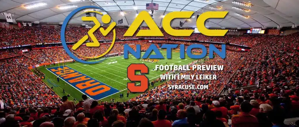 Fresh Start. Syracuse football has an all new coaching staff, new schemes and lots of new players as well.
