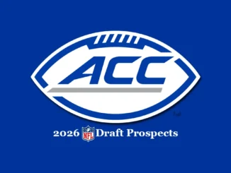 ACC logo with slogan on blue background.